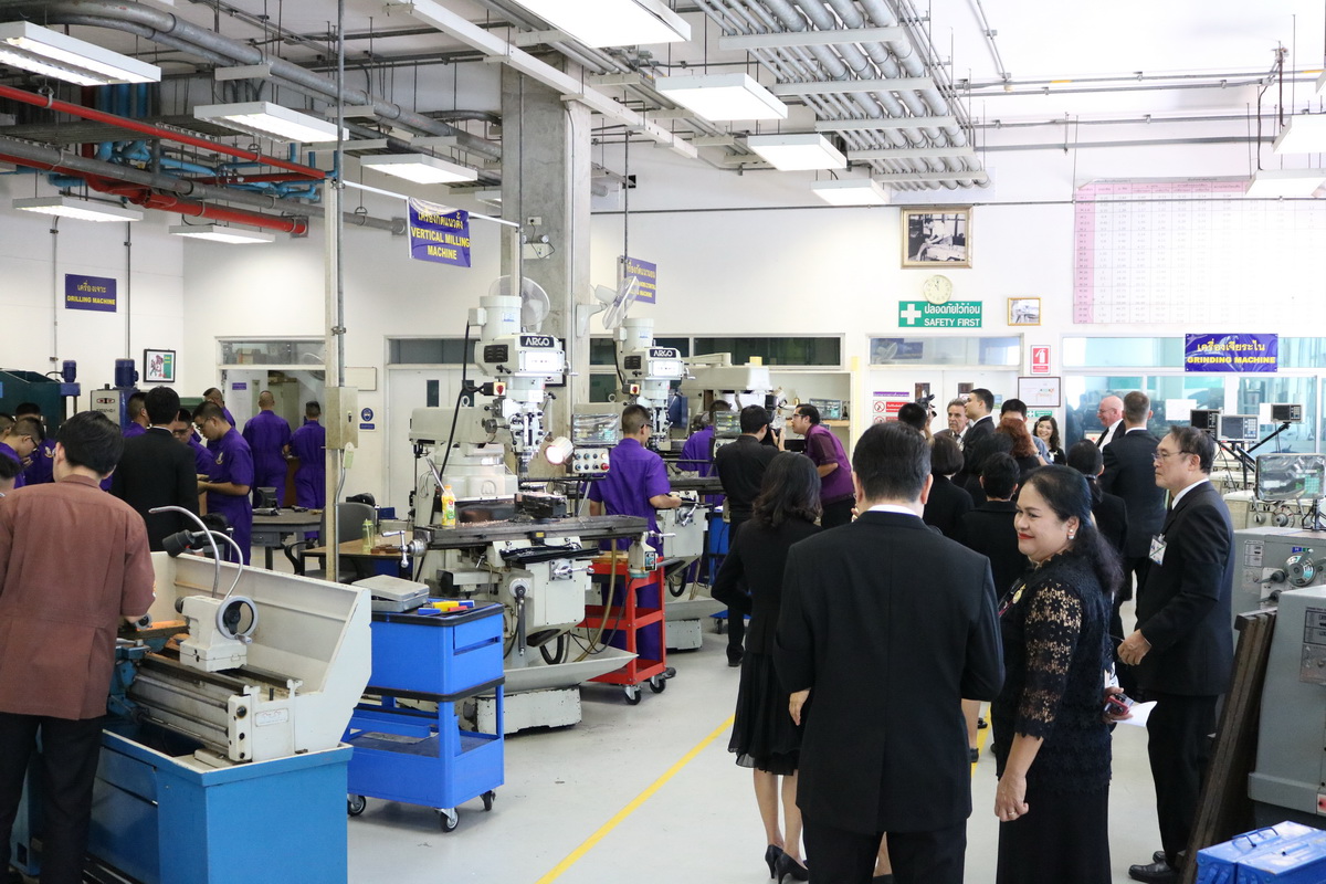 ต้อนรับคณะผู้เยี่ยมชมจากประเทศเยอรมัน — 2 พฤษภาคม 2025 — สถาบันเทคโนโลยีจิตรลดา CDTI