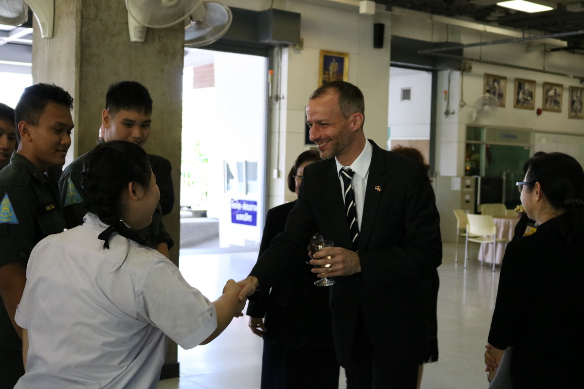 ต้อนรับคณะผู้เยี่ยมชมจากประเทศเยอรมัน — 2 พฤษภาคม 2025 — สถาบันเทคโนโลยีจิตรลดา CDTI