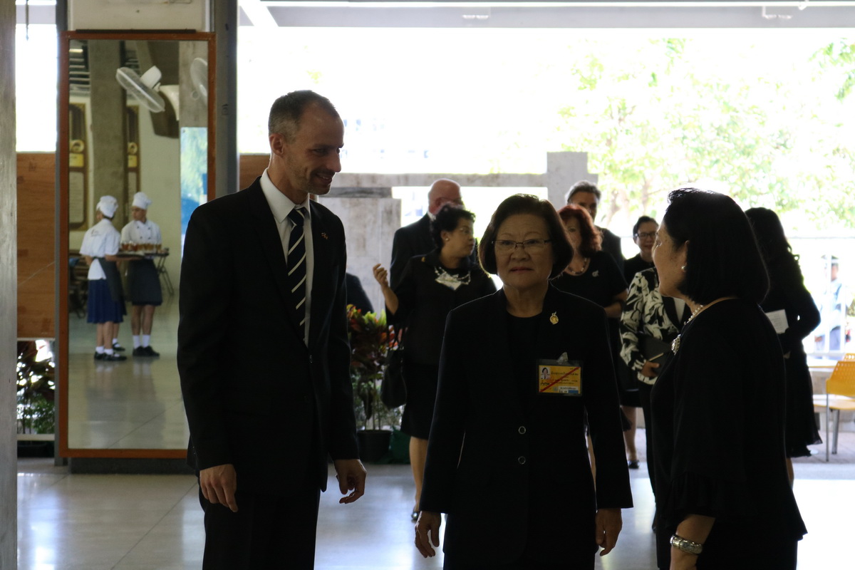 ต้อนรับคณะผู้เยี่ยมชมจากประเทศเยอรมัน — 2 พฤษภาคม 2025 — สถาบันเทคโนโลยีจิตรลดา CDTI
