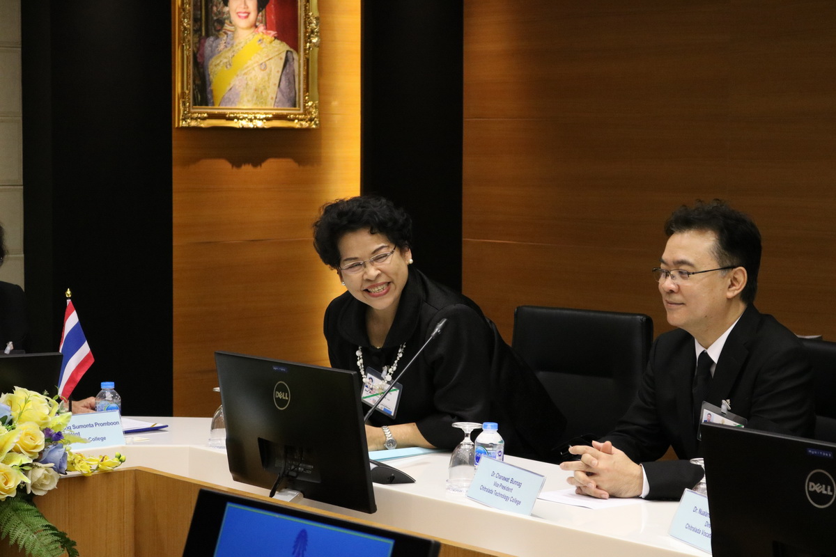 ต้อนรับคณะผู้เยี่ยมชมจากประเทศเยอรมัน — 2 พฤษภาคม 2025 — สถาบันเทคโนโลยีจิตรลดา CDTI