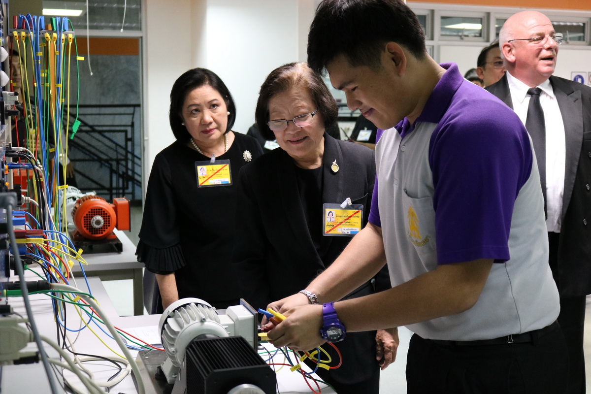 ต้อนรับคณะผู้เยี่ยมชมจากประเทศเยอรมัน — 2 พฤษภาคม 2025 — สถาบันเทคโนโลยีจิตรลดา CDTI