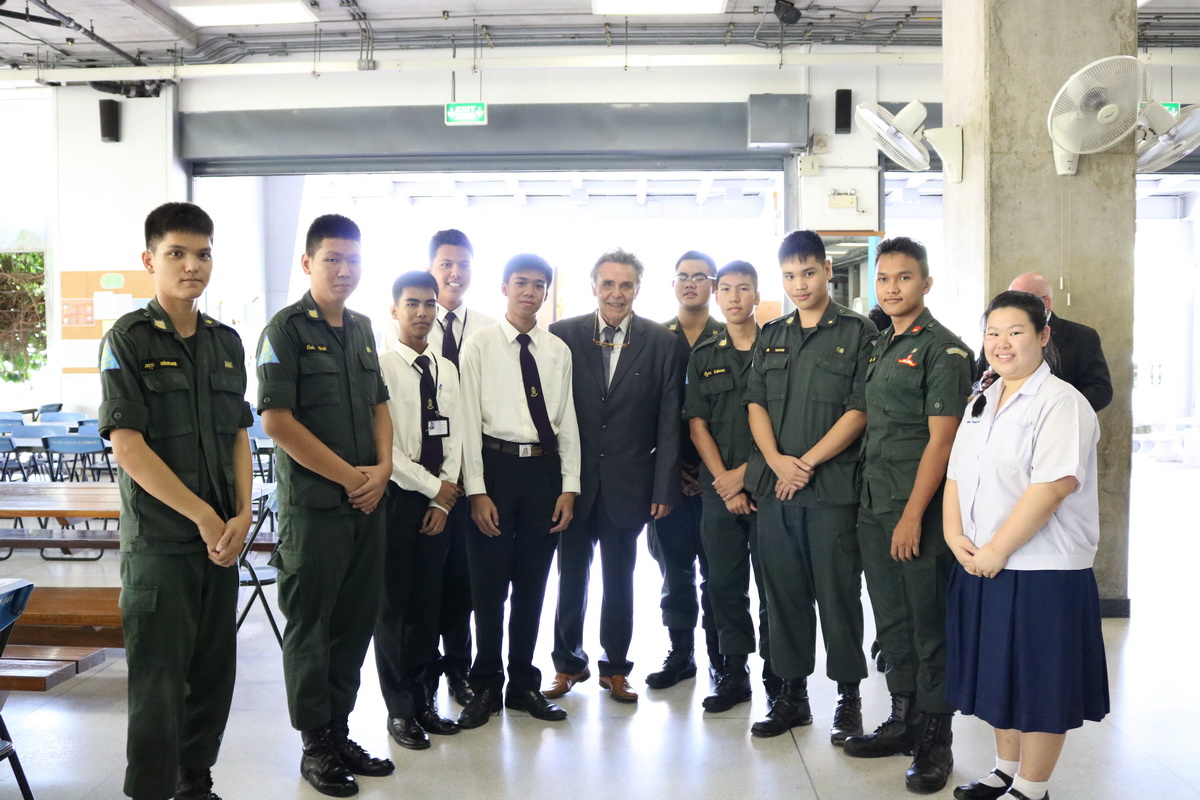 ต้อนรับคณะผู้เยี่ยมชมจากประเทศเยอรมัน — 2 พฤษภาคม 2025 — สถาบันเทคโนโลยีจิตรลดา CDTI
