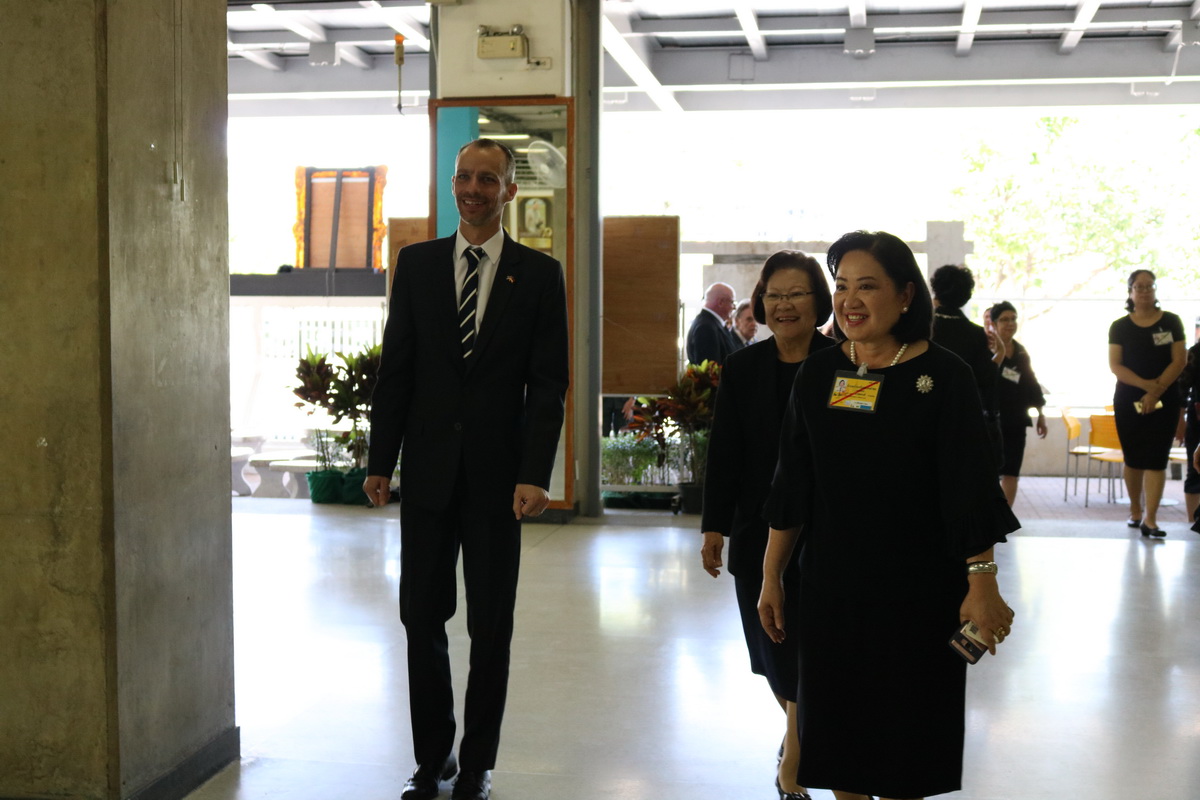 ต้อนรับคณะผู้เยี่ยมชมจากประเทศเยอรมัน — 2 พฤษภาคม 2025 — สถาบันเทคโนโลยีจิตรลดา CDTI