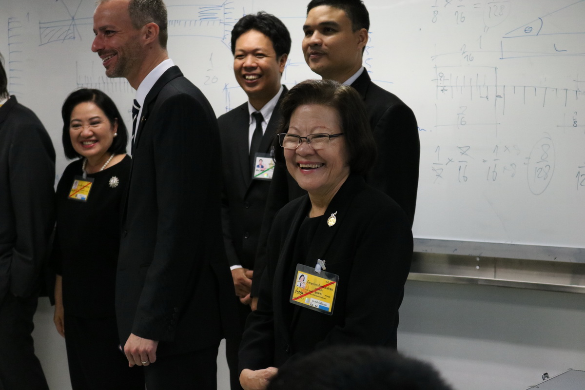 ต้อนรับคณะผู้เยี่ยมชมจากประเทศเยอรมัน — 2 พฤษภาคม 2025 — สถาบันเทคโนโลยีจิตรลดา CDTI