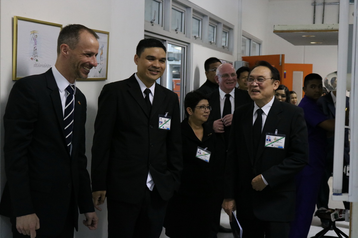 ต้อนรับคณะผู้เยี่ยมชมจากประเทศเยอรมัน — 2 พฤษภาคม 2025 — สถาบันเทคโนโลยีจิตรลดา CDTI