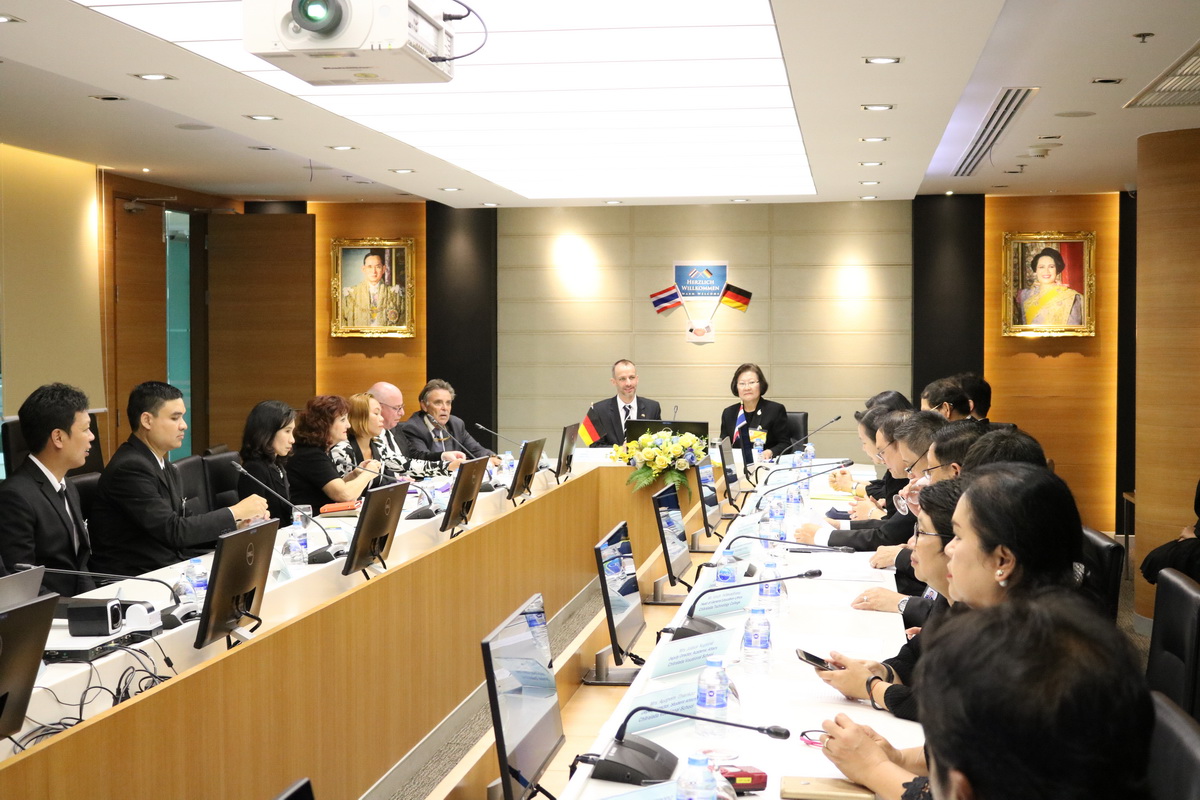 ต้อนรับคณะผู้เยี่ยมชมจากประเทศเยอรมัน — 2 พฤษภาคม 2025 — สถาบันเทคโนโลยีจิตรลดา CDTI