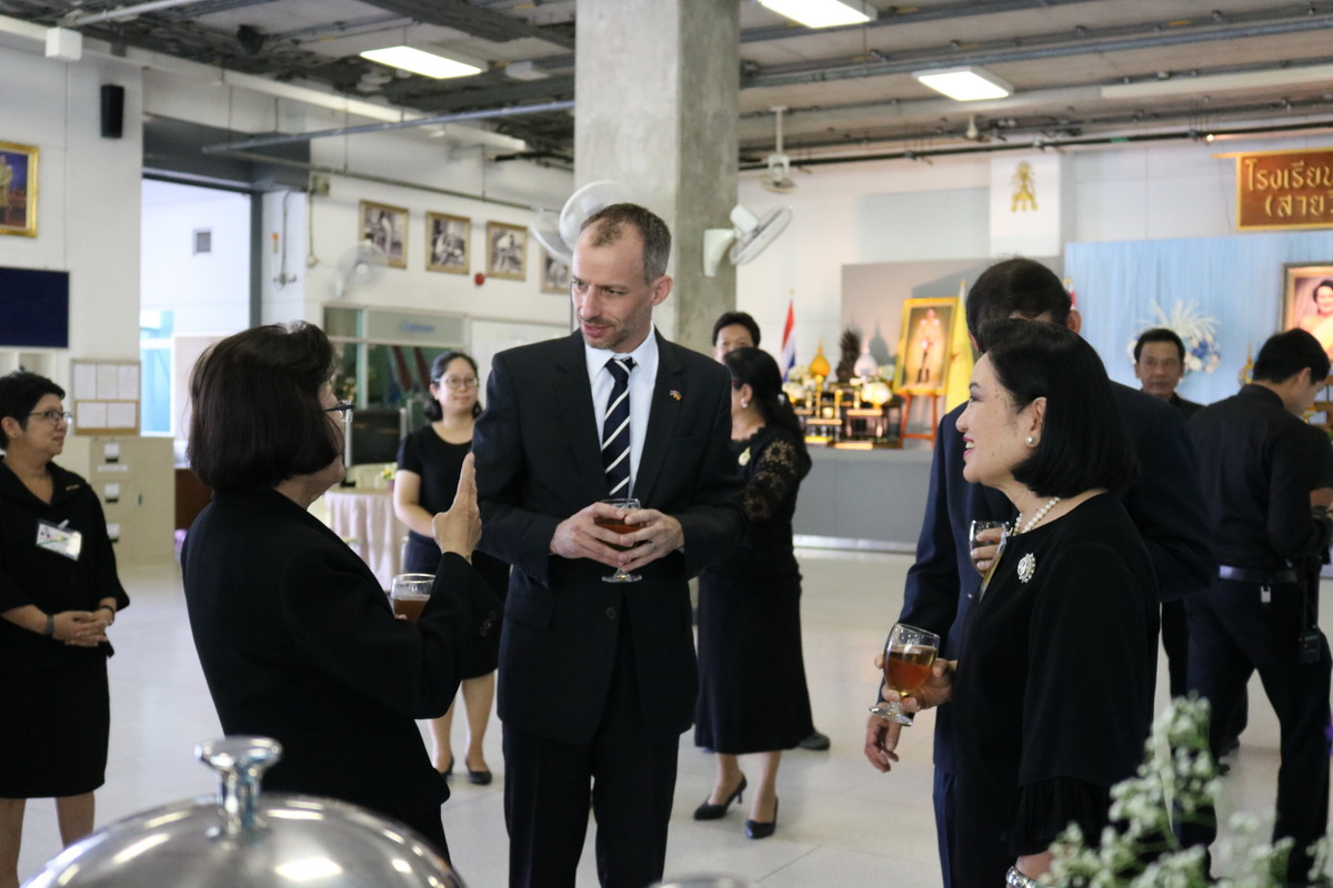 ต้อนรับคณะผู้เยี่ยมชมจากประเทศเยอรมัน — 2 พฤษภาคม 2025 — สถาบันเทคโนโลยีจิตรลดา CDTI