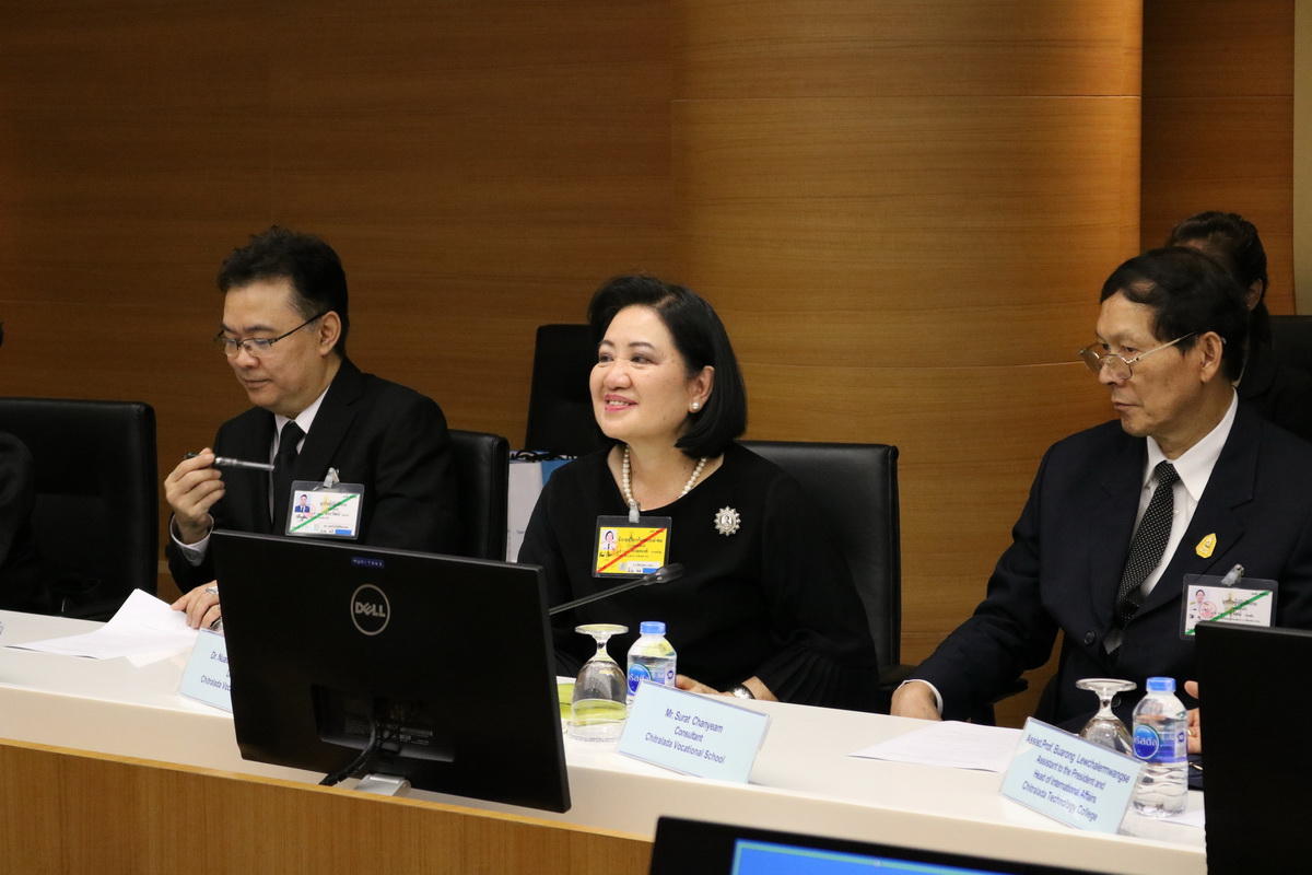 ต้อนรับคณะผู้เยี่ยมชมจากประเทศเยอรมัน — 2 พฤษภาคม 2025 — สถาบันเทคโนโลยีจิตรลดา CDTI