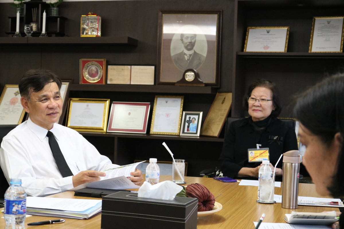 หารือความมือทางวิชาการ — 2 พฤษภาคม 2025 — สถาบันเทคโนโลยีจิตรลดา CDTI