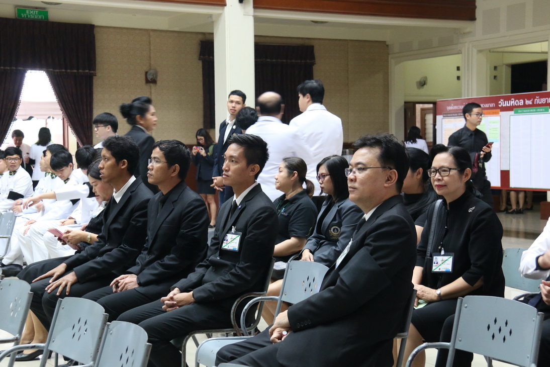 วางพวงมาลาวันมหิดล — 2 พฤษภาคม 2025 — สถาบันเทคโนโลยีจิตรลดา CDTI
