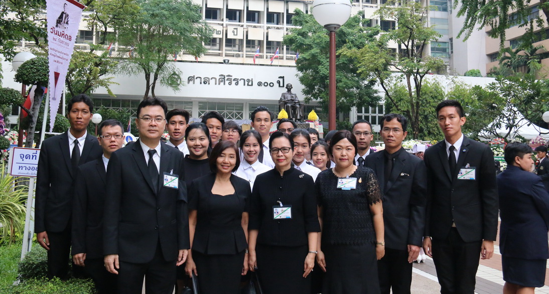 วางพวงมาลาวันมหิดล — 2 พฤษภาคม 2025 — สถาบันเทคโนโลยีจิตรลดา CDTI