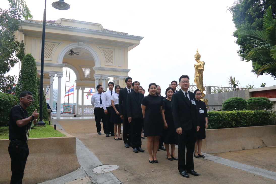 วางพวงมาลาวันมหิดล — 2 พฤษภาคม 2025 — สถาบันเทคโนโลยีจิตรลดา CDTI