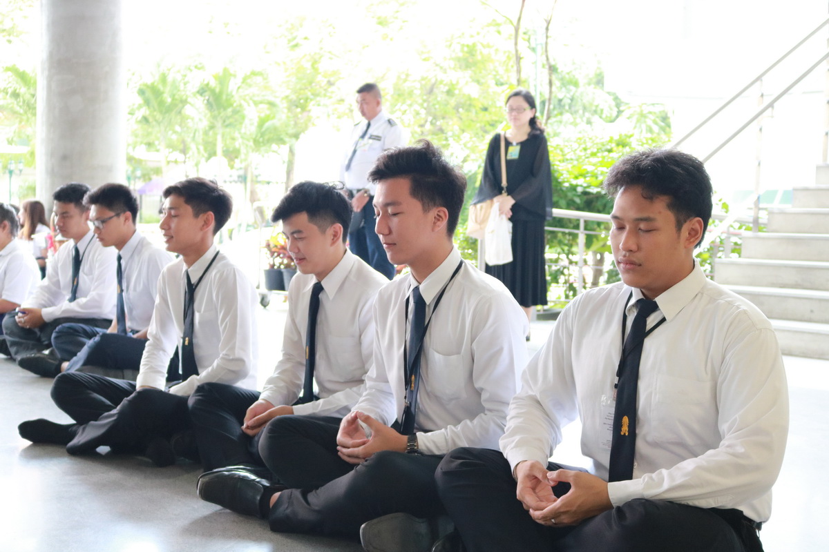 ทำบุญตักบาตรถวายเป็นพระราชกุศล — 10 พฤษภาคม 2025 — สถาบันเทคโนโลยีจิตรลดา CDTI