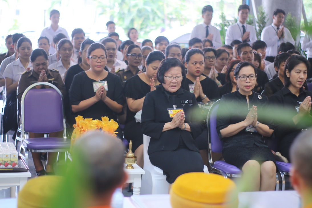 ทำบุญตักบาตรถวายเป็นพระราชกุศล — 10 พฤษภาคม 2025 — สถาบันเทคโนโลยีจิตรลดา CDTI