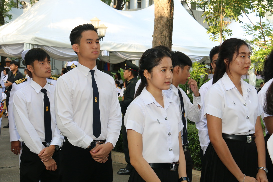 วางพานพุ่มพระบิดาแห่งเทคโนโลยีไทย — 2 พฤษภาคม 2025 — สถาบันเทคโนโลยีจิตรลดา CDTI