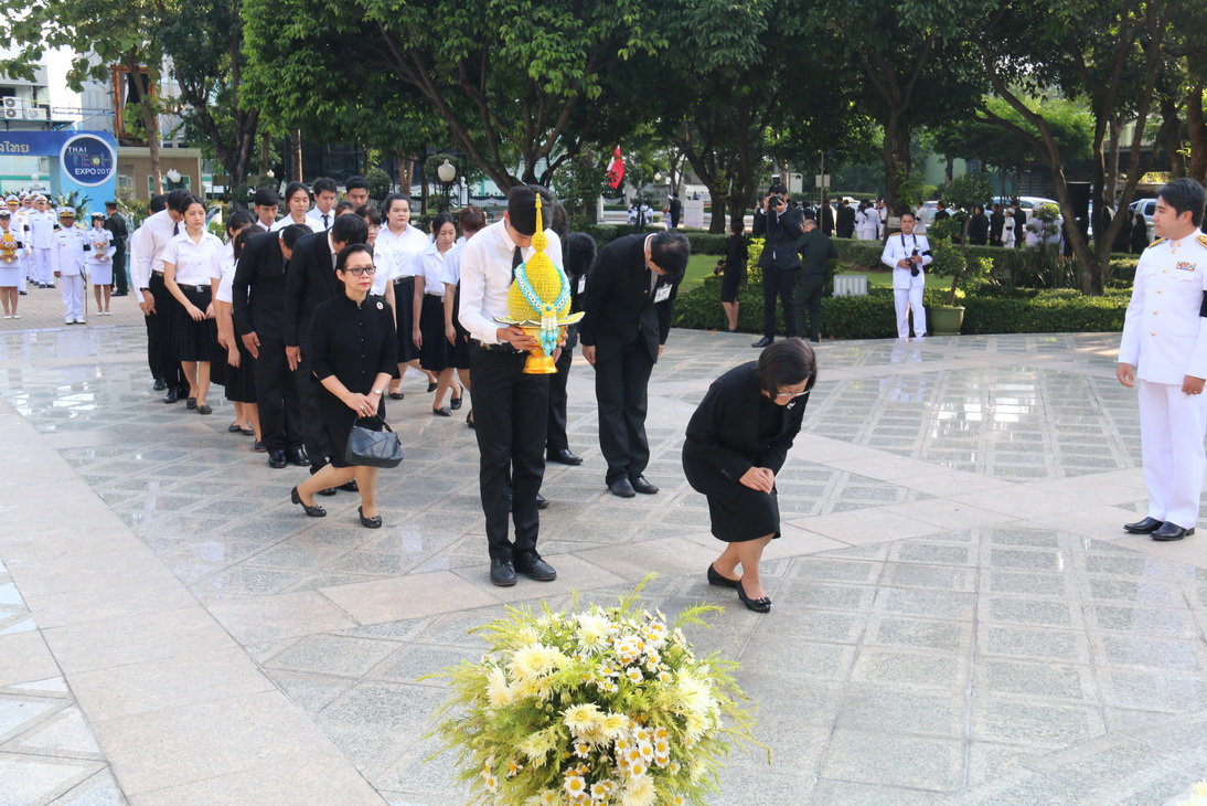 วางพานพุ่มพระบิดาแห่งเทคโนโลยีไทย — 2 พฤษภาคม 2025 — สถาบันเทคโนโลยีจิตรลดา CDTI