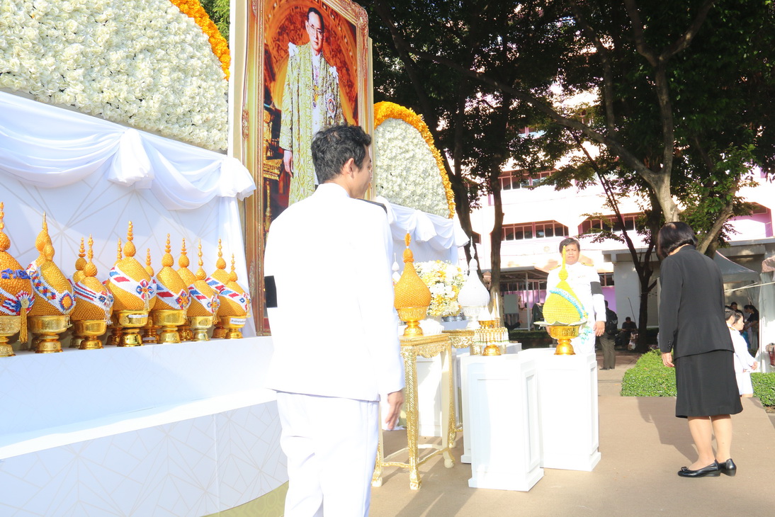วางพานพุ่มพระบิดาแห่งเทคโนโลยีไทย — 2 พฤษภาคม 2025 — สถาบันเทคโนโลยีจิตรลดา CDTI