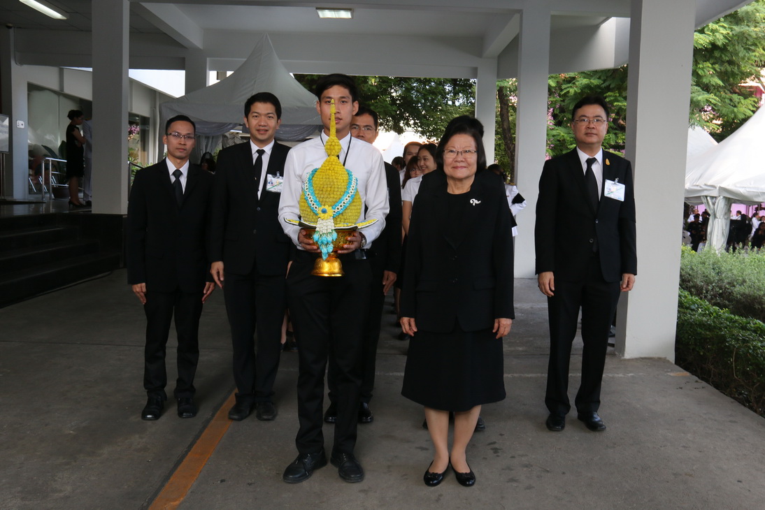 วางพานพุ่มพระบิดาแห่งเทคโนโลยีไทย — 2 พฤษภาคม 2025 — สถาบันเทคโนโลยีจิตรลดา CDTI