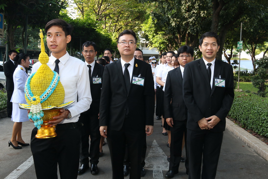 วางพานพุ่มพระบิดาแห่งเทคโนโลยีไทย — 2 พฤษภาคม 2025 — สถาบันเทคโนโลยีจิตรลดา CDTI