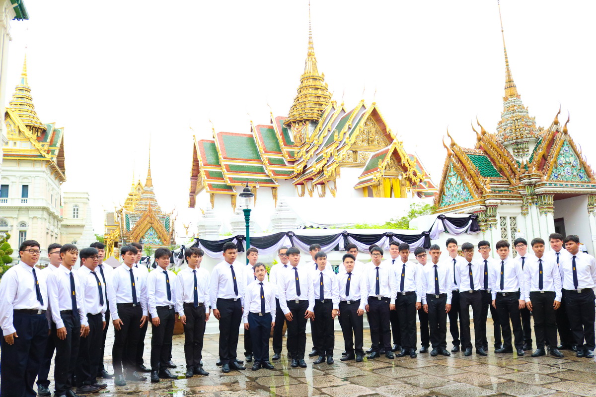 สักการะพระบรมศพ — 10 พฤษภาคม 2025 — สถาบันเทคโนโลยีจิตรลดา CDTI