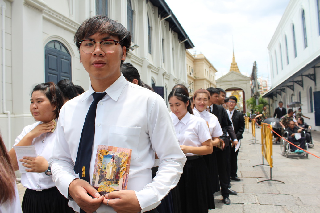 สักการะพระบรมศพ — 10 พฤษภาคม 2025 — สถาบันเทคโนโลยีจิตรลดา CDTI