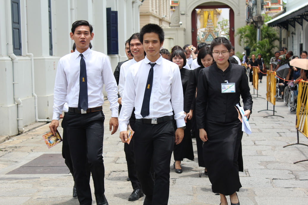 สักการะพระบรมศพ — 10 พฤษภาคม 2025 — สถาบันเทคโนโลยีจิตรลดา CDTI