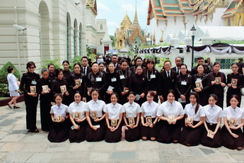 สักการะพระบรมศพ — 10 พฤษภาคม 2025 — สถาบันเทคโนโลยีจิตรลดา CDTI