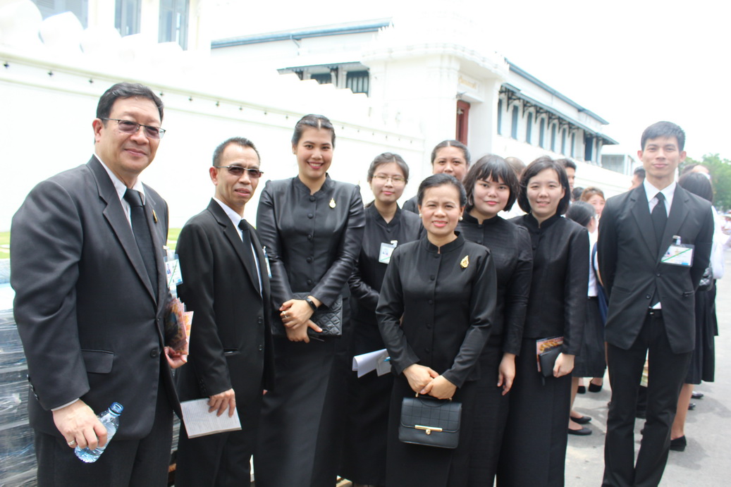 สักการะพระบรมศพ — 10 พฤษภาคม 2025 — สถาบันเทคโนโลยีจิตรลดา CDTI