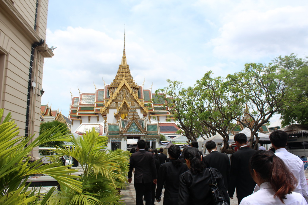 สักการะพระบรมศพ — 10 พฤษภาคม 2025 — สถาบันเทคโนโลยีจิตรลดา CDTI