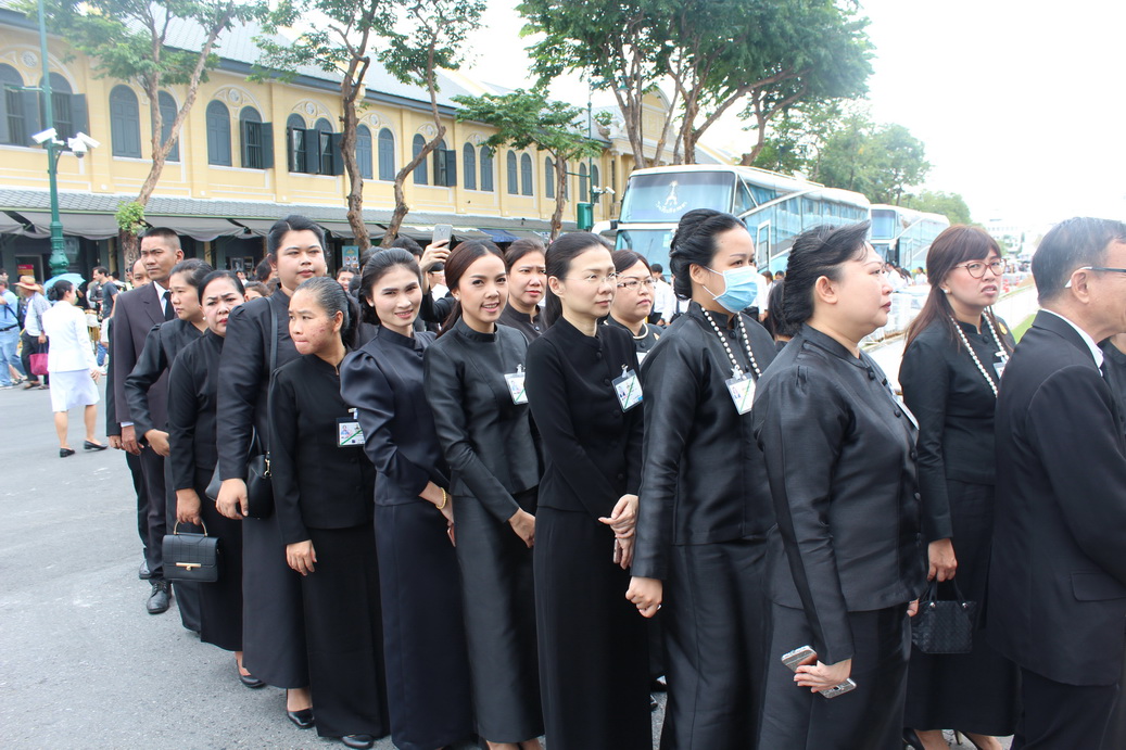 สักการะพระบรมศพ — 10 พฤษภาคม 2025 — สถาบันเทคโนโลยีจิตรลดา CDTI