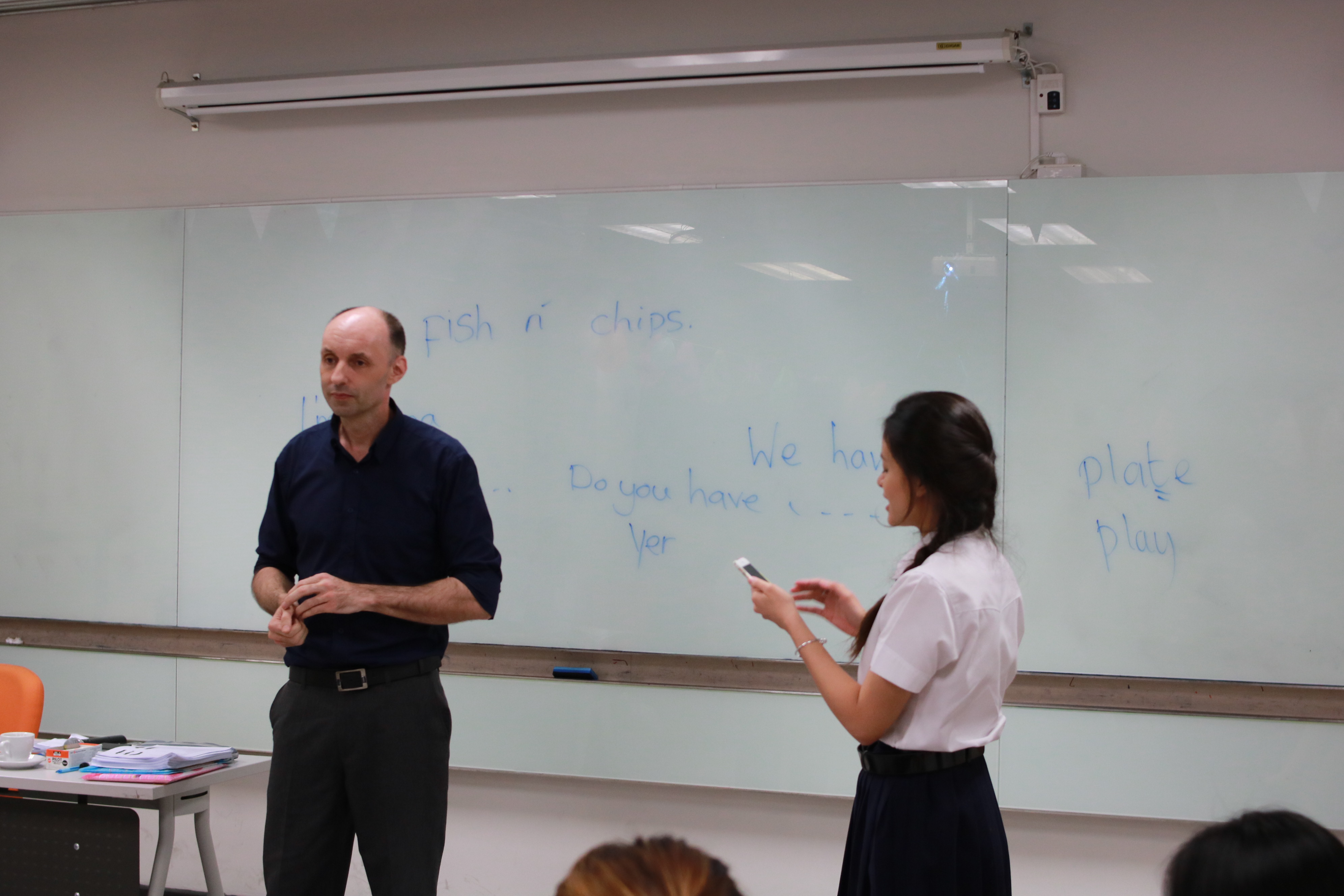 อบรมภาษาอังกฤษ English Corner — 1 พฤษภาคม 2025 — สถาบันเทคโนโลยีจิตรลดา CDTI