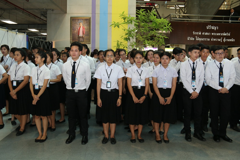 ประมวลภาพงานวันรับเสด็จฯ วันอังคารที่ 10 ตุลาคม พ.ศ. 2560 — 7 พฤษภาคม 2025 — สถาบันเทคโนโลยีจิตรลดา CDTI