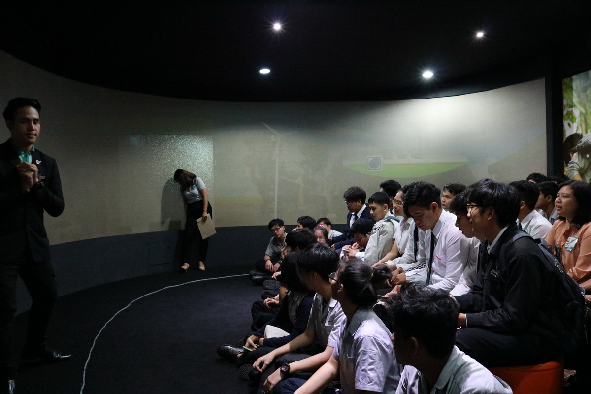 ึศึกษาดูงานศูนย์การเรียนรู้พลังงานทดแทน — 1 พฤษภาคม 2025 — สถาบันเทคโนโลยีจิตรลดา CDTI