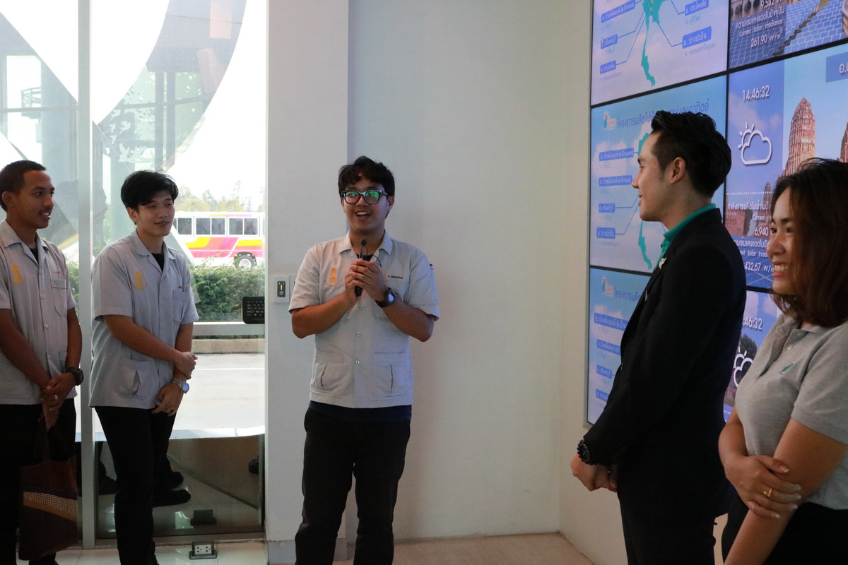 ึศึกษาดูงานศูนย์การเรียนรู้พลังงานทดแทน — 1 พฤษภาคม 2025 — สถาบันเทคโนโลยีจิตรลดา CDTI
