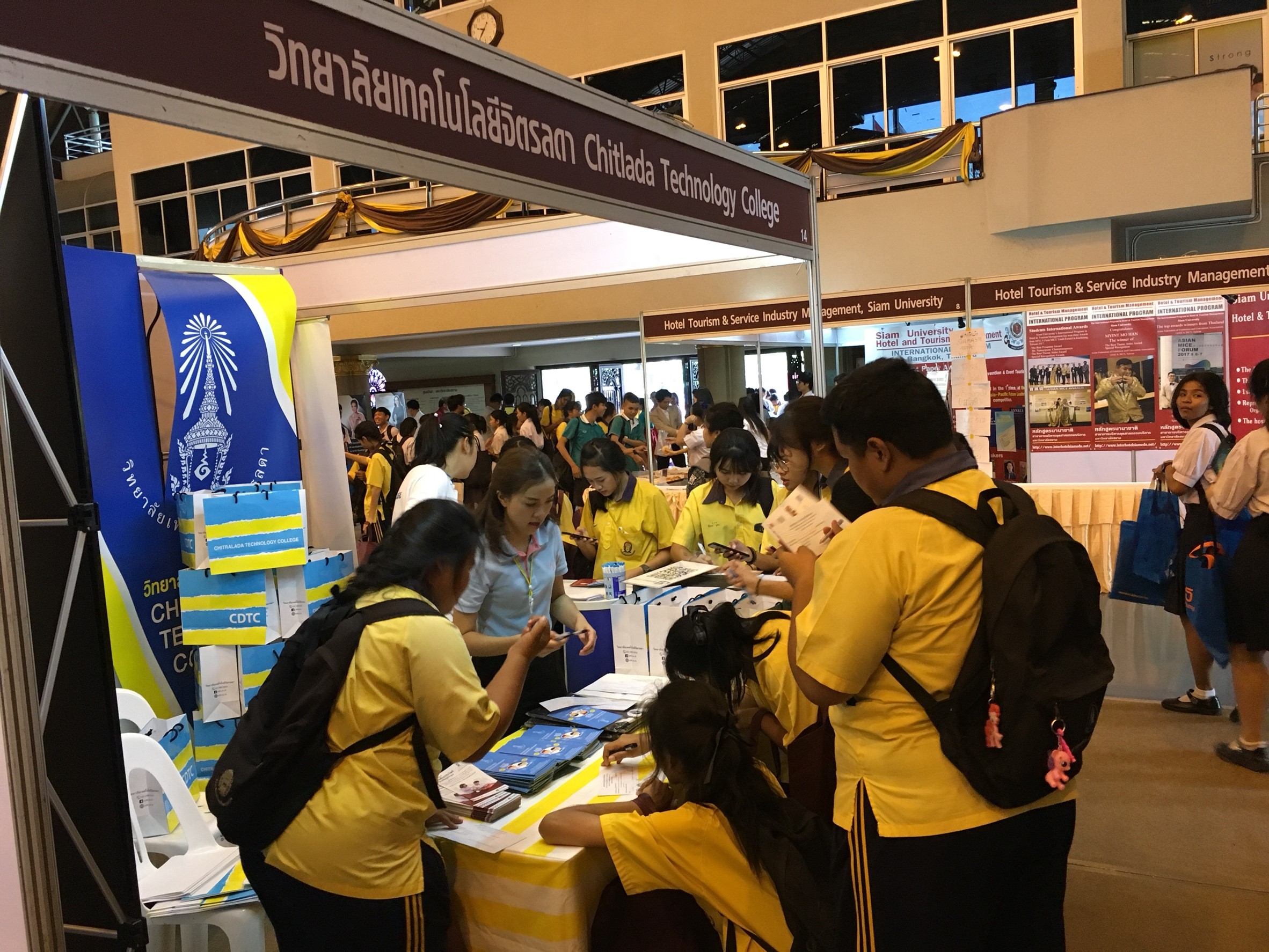 ตลาดนัดหลักสูตร ครั้งที่ 22 — 1 พฤษภาคม 2025 — สถาบันเทคโนโลยีจิตรลดา CDTI