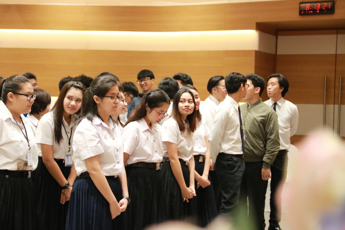 อวยพรท่านผู้หญิงอังกาบ บุณยัษฐิติ เนื่องในวันปีใหม่และวันครู 2561 — 1 พฤษภาคม 2025 — สถาบันเทคโนโลยีจิตรลดา CDTI