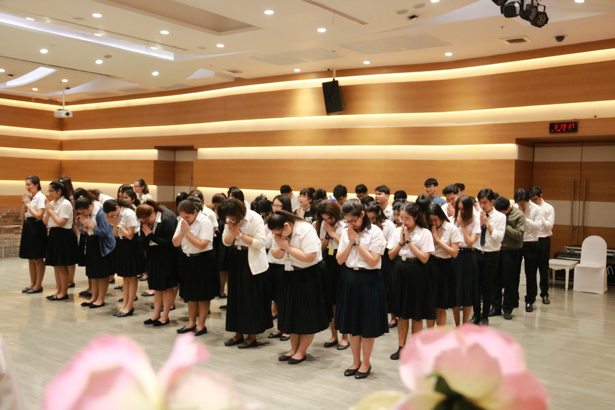 อวยพรท่านผู้หญิงอังกาบ บุณยัษฐิติ เนื่องในวันปีใหม่และวันครู 2561 — 1 พฤษภาคม 2025 — สถาบันเทคโนโลยีจิตรลดา CDTI