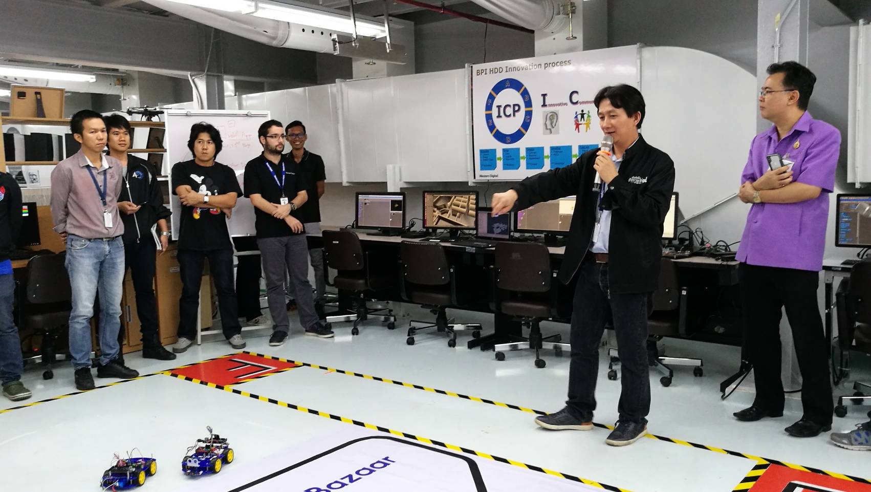 เยี่ยมชมสถานประกอบการและนักศึกษา — 1 พฤษภาคม 2025 — สถาบันเทคโนโลยีจิตรลดา CDTI