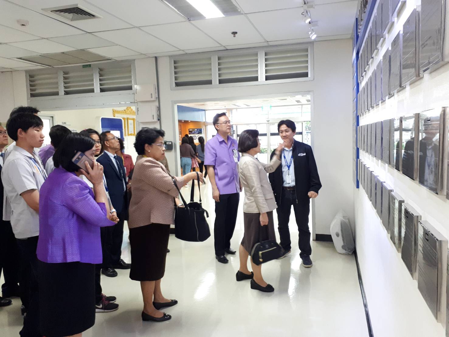 เยี่ยมชมสถานประกอบการและนักศึกษา — 1 พฤษภาคม 2025 — สถาบันเทคโนโลยีจิตรลดา CDTI
