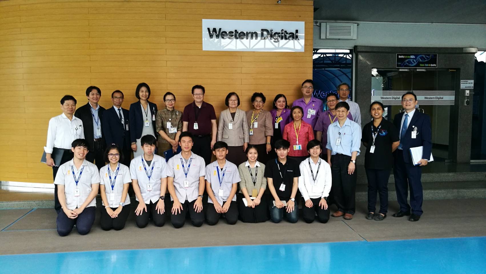 เยี่ยมชมสถานประกอบการและนักศึกษา — 1 พฤษภาคม 2025 — สถาบันเทคโนโลยีจิตรลดา CDTI