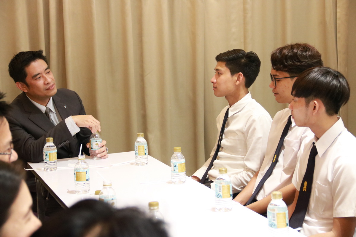 ต้อนรับคณะผู้เยี่ยมชม — 1 พฤษภาคม 2025 — สถาบันเทคโนโลยีจิตรลดา CDTI
