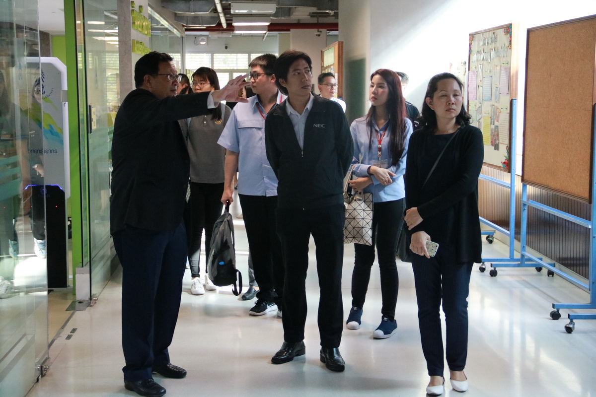 ต้อนรับคณะผู้เยี่ยมชม — 1 พฤษภาคม 2025 — สถาบันเทคโนโลยีจิตรลดา CDTI