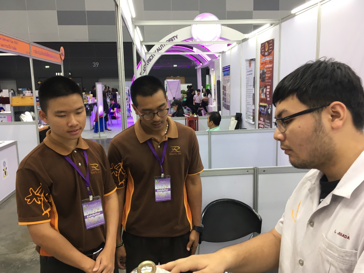ร่วมแสดงนวัตกรรมสิ่งประดิษฐ์ — 1 พฤษภาคม 2025 — สถาบันเทคโนโลยีจิตรลดา CDTI