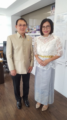 ร่วมพิธีเปิดงาน "อุ่นไอรัก" คลายความหนาว — 1 พฤษภาคม 2025 — สถาบันเทคโนโลยีจิตรลดา CDTI