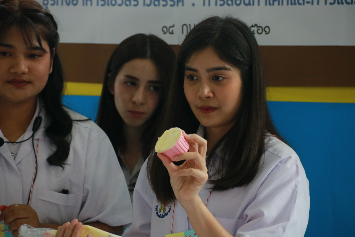 อบรมเชิงปฏิบัติการการทำเค้กและการแต่งหน้าเค้ก — 1 พฤษภาคม 2025 — สถาบันเทคโนโลยีจิตรลดา CDTI