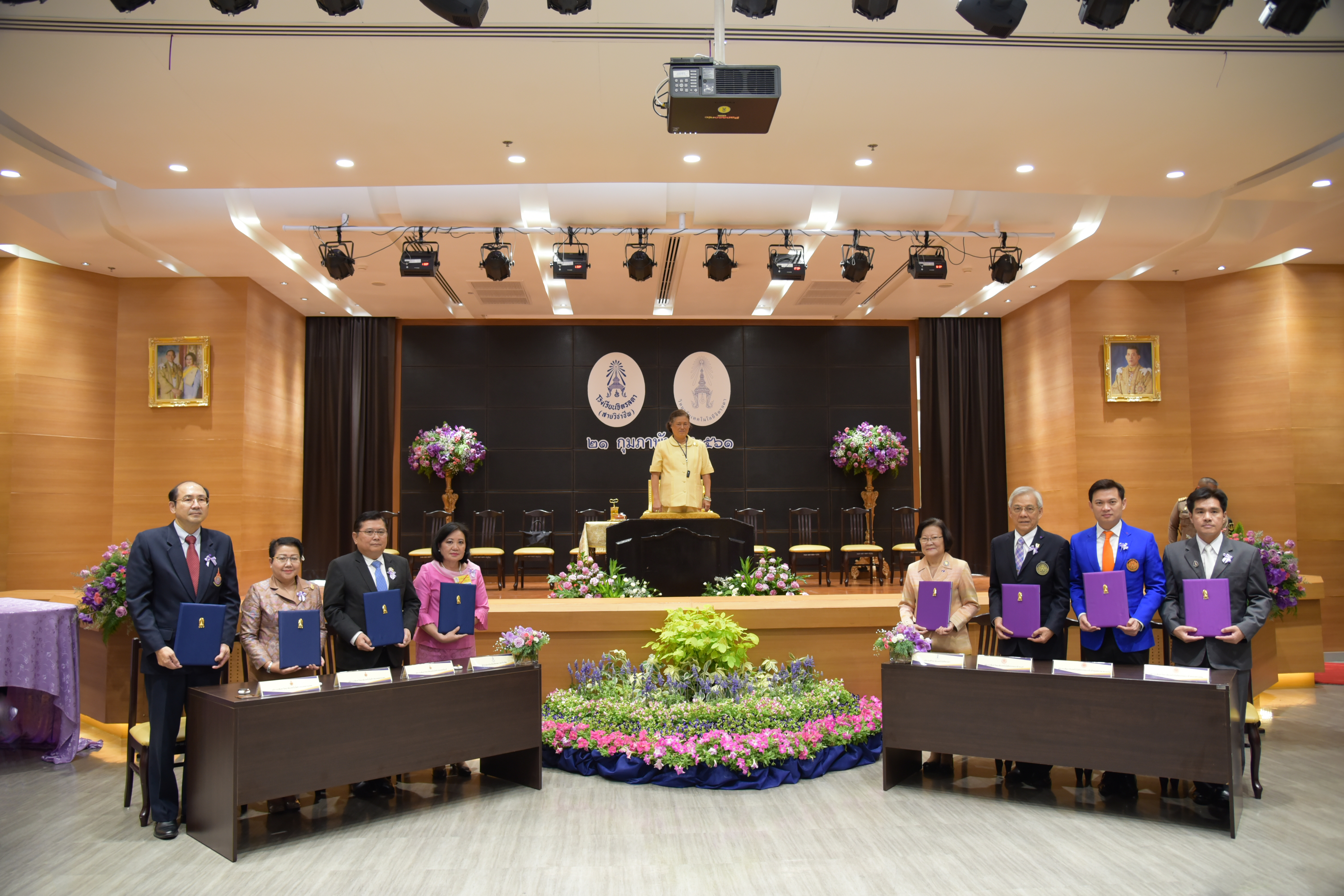 พิธีลงนามความร่วมมือทางวิชาการ — 1 พฤษภาคม 2025 — สถาบันเทคโนโลยีจิตรลดา CDTI