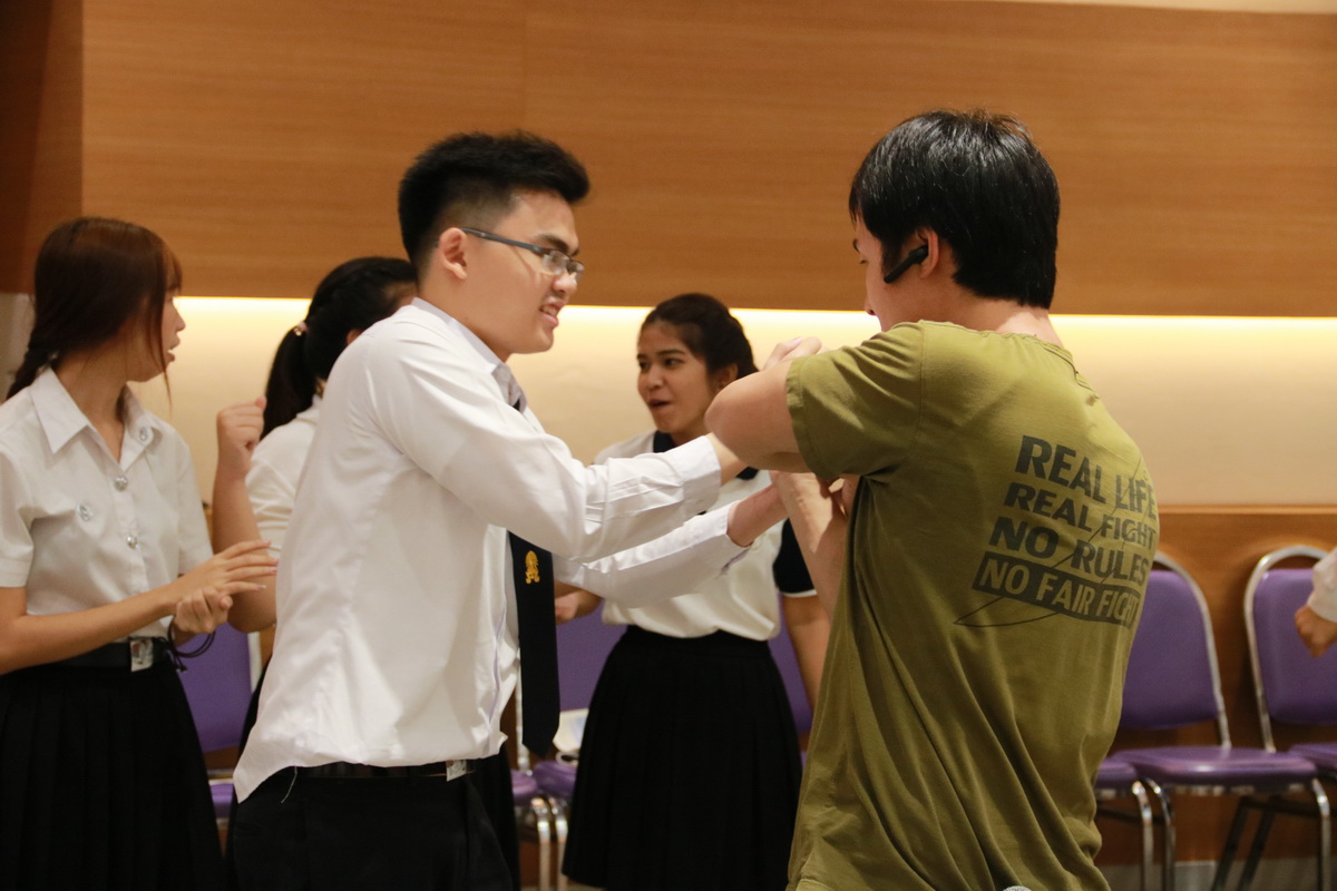 อบรมเชิงปฏิบัติการ การป้องกันตัวด้วยมือเปล่า — 1 พฤษภาคม 2025 — สถาบันเทคโนโลยีจิตรลดา CDTI