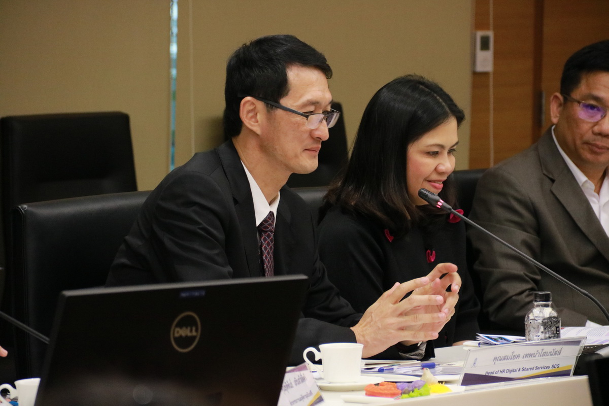 ต้อนรับคณะผู้บริหาร SCG และหน่วยงานเครือข่าย — 1 พฤษภาคม 2025 — สถาบันเทคโนโลยีจิตรลดา CDTI
