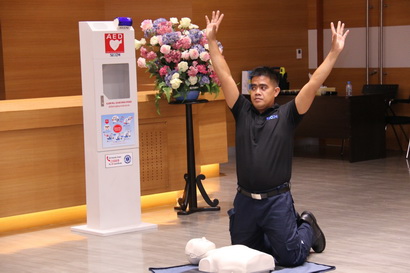 อบรมการใช้เครื่องกระตุกหัวใจด้วยไฟฟ้าชนิดอัตโนมัติ (AED) — 1 พฤษภาคม 2025 — สถาบันเทคโนโลยีจิตรลดา CDTI
