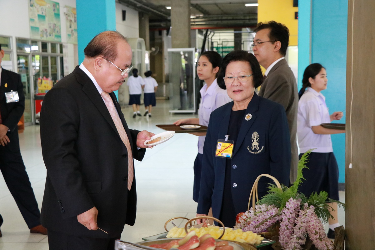 ต้อนรับคณะกรรมาธิการการศึกษาและกีฬา — 1 พฤษภาคม 2025 — สถาบันเทคโนโลยีจิตรลดา CDTI